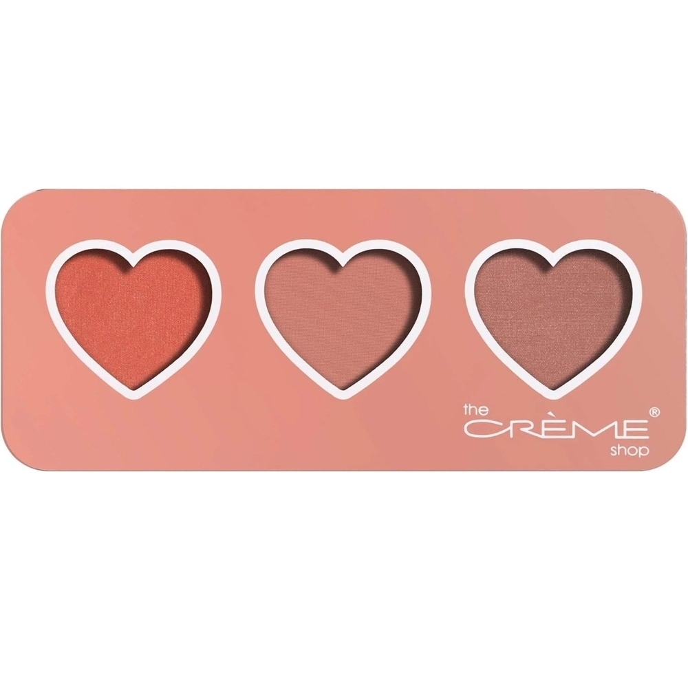 The Crème Shop | "Cheekmate" Face Powder Blush Trio Palette (King)